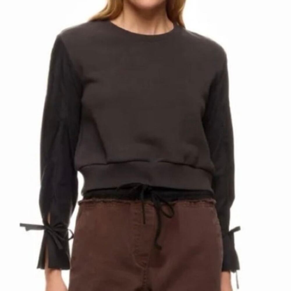 3.1 Phillip Lim French Terry Sweatshirt with Poplir Sleeves
Size Large